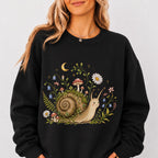 Blooming at My Own Pace Snail Sweatshirt