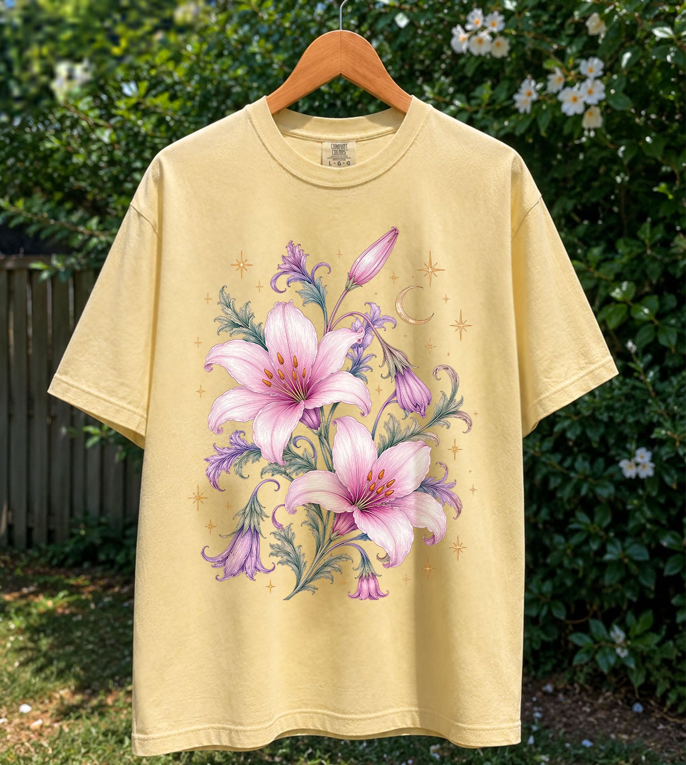 Enchanted Pink Lilies T-Shirt