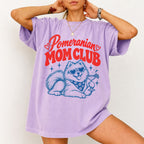 Pomeranian Mom Club Comfort Colors T-Shirt