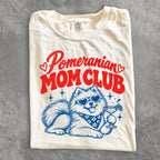 Pomeranian Mom Club Comfort Colors T-Shirt