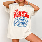 Pomeranian Mom Club Comfort Colors T-Shirt
