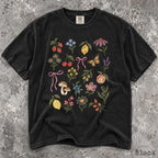 Preppy Fruit Comfort Colors Shirt - Black / S - T-Shirt