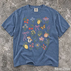 Preppy Fruit Comfort Colors Shirt - Blue Jean / S - T-Shirt