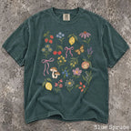 Preppy Fruit Comfort Colors Shirt - Blue Spruce / S - T-Shirt