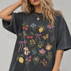 Preppy Fruit Comfort Colors Shirt - Pepper / S - T-Shirt