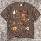 Preppy Halloween Comfort Colors Shirt - Espresso / S - T-Shirt