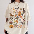 Preppy Halloween Comfort Colors Shirt - Ivory / S - T-Shirt