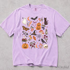 Preppy Halloween Comfort Colors Shirt - Orchid / S - T-Shirt
