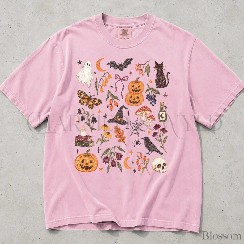 Preppy Halloween Comfort Colors Shirt - T-Shirt