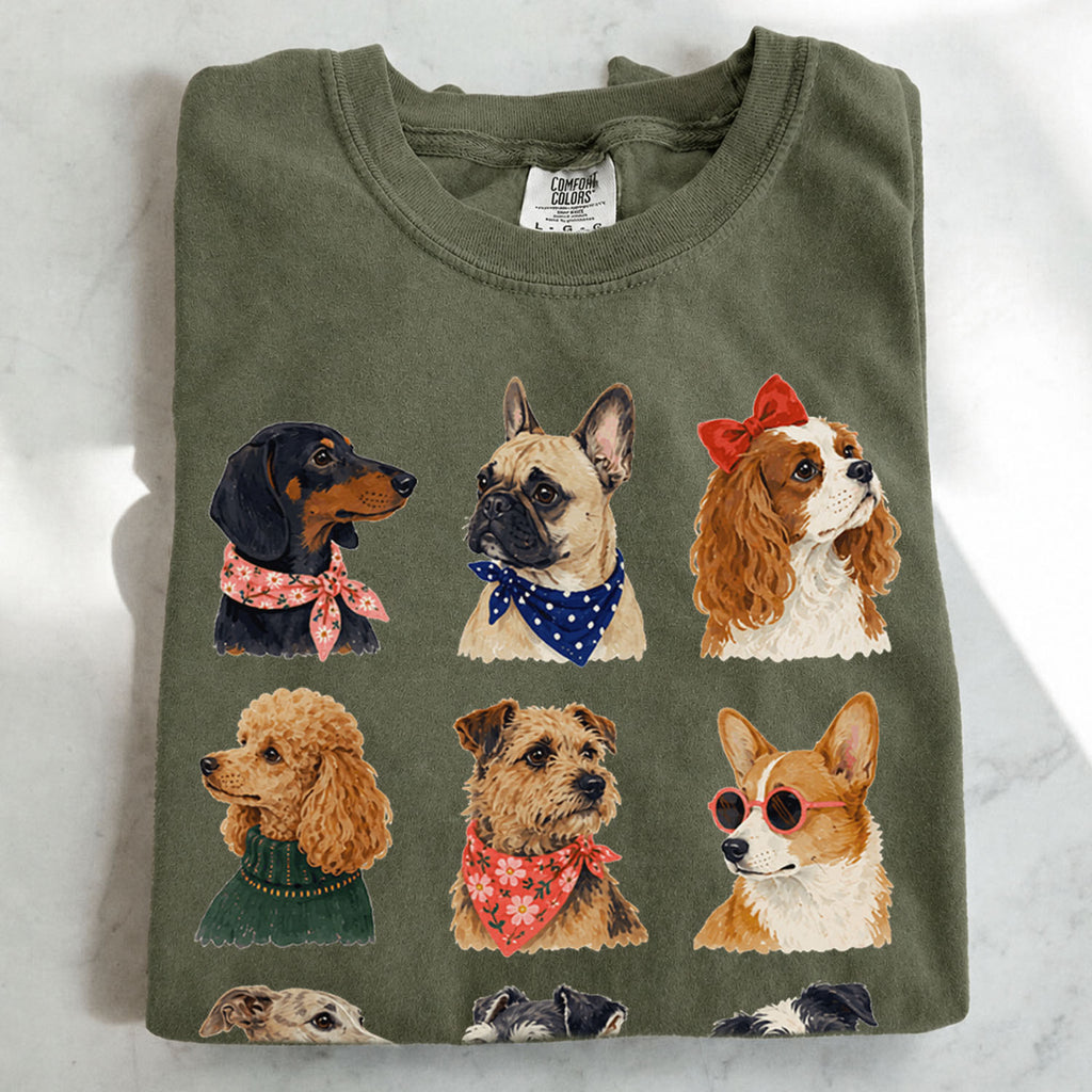 Preppy Dogs T-Shirt