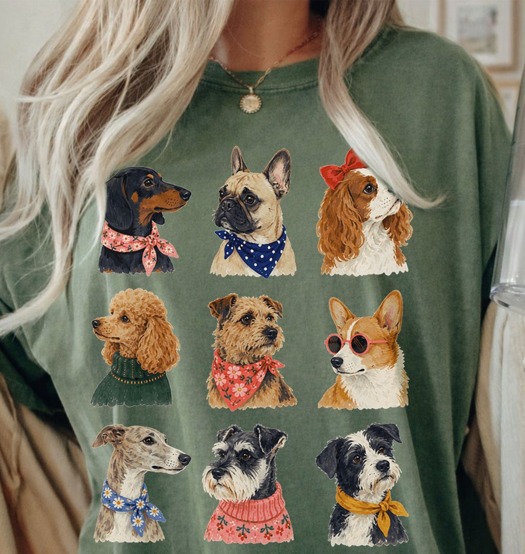 Preppy Dogs T-Shirt
