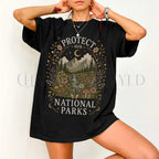 Protect Our National Parks T-Shirt - Black / S - T-Shirt