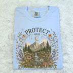 Protect Our National Parks T-Shirt - Chambray / S - T-Shirt