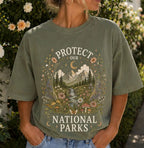 Protect Our National Parks T-Shirt - Moss / S - T-Shirt