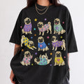 Pugs in Sweaters Comfort Colors T-Shirt - Black / S - T-Shirt