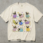 Pugs in Sweaters Comfort Colors T-Shirt - Ivory / S - T-Shirt