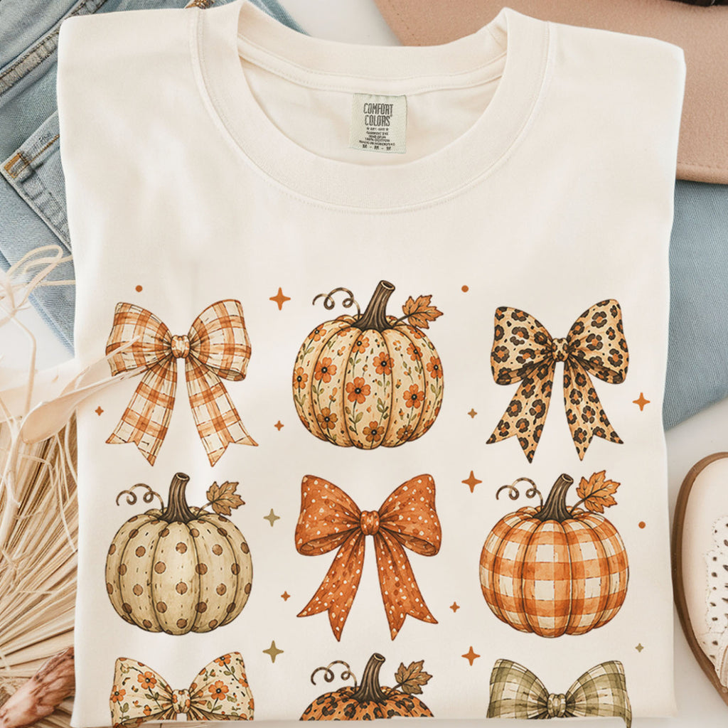 Coquette Pumpkin Harvest T-Shirt