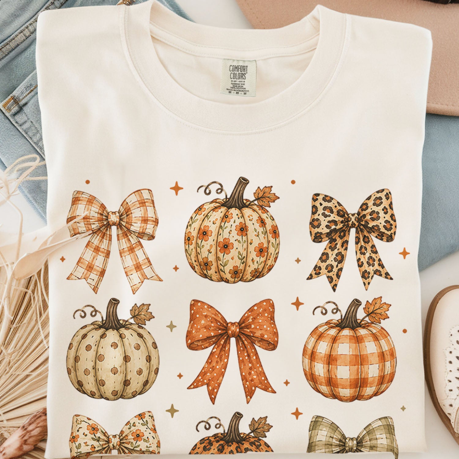 Coquette Pumpkin Harvest T-Shirt
