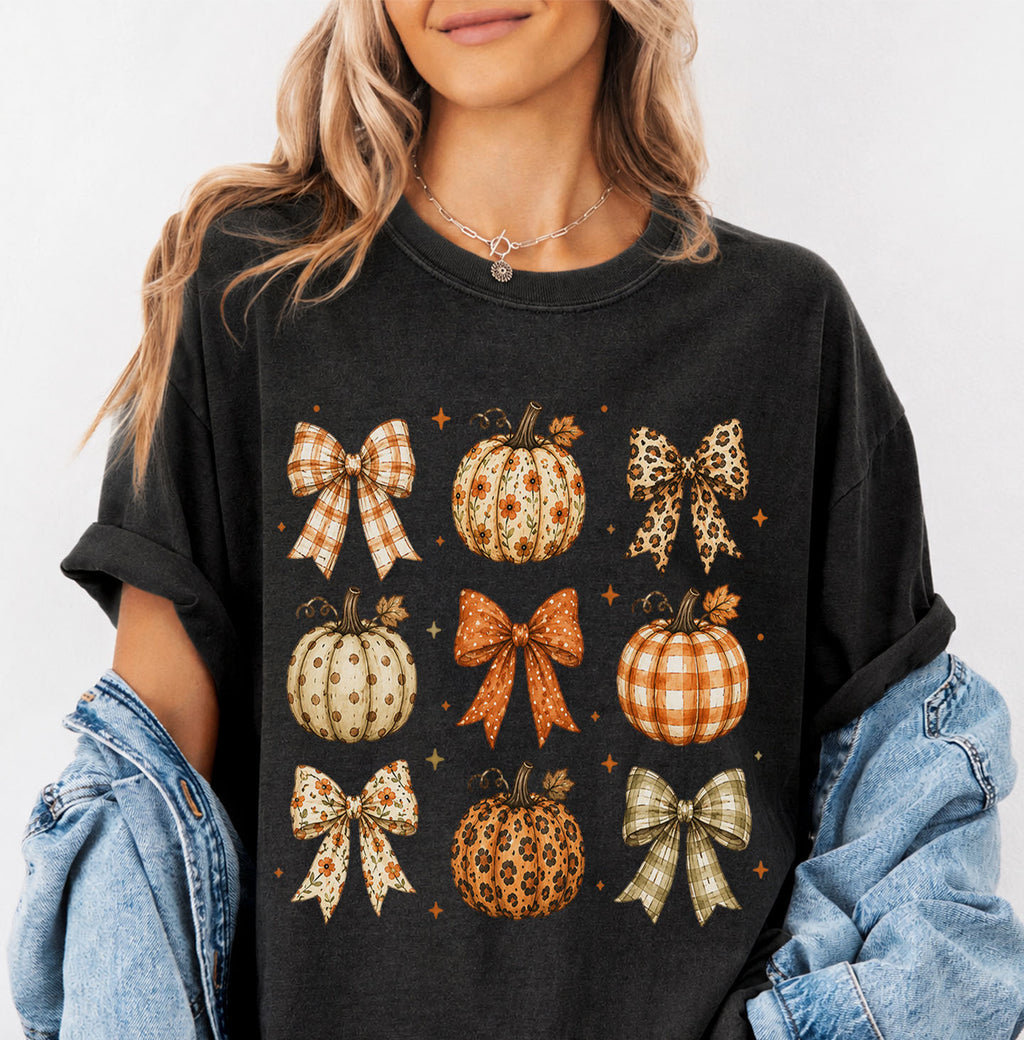 Coquette Pumpkin Harvest T-Shirt