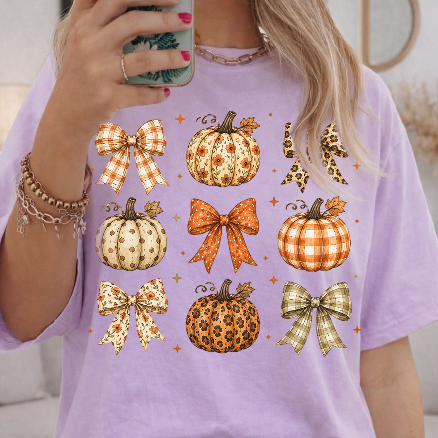 Coquette Pumpkin Harvest T-Shirt