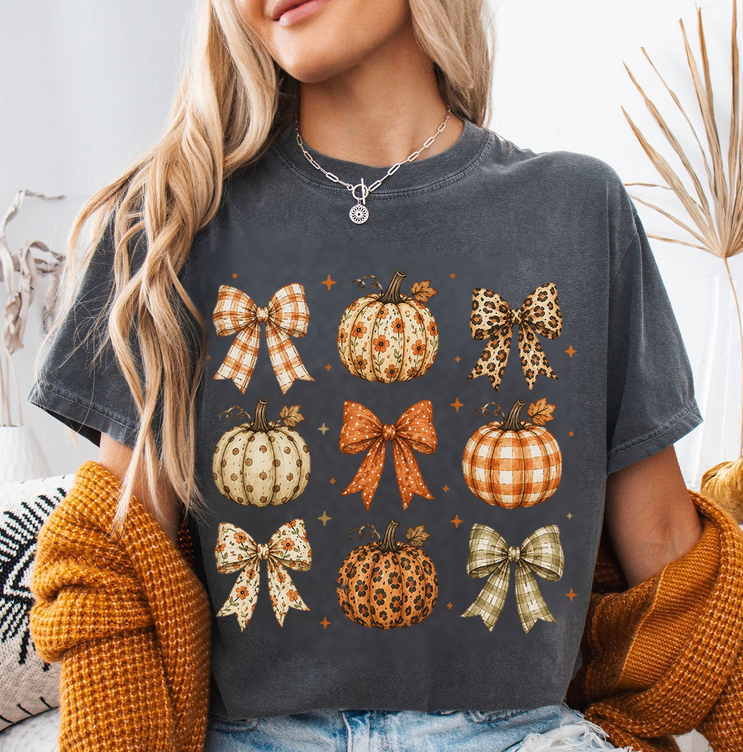 Coquette Pumpkin Harvest T-Shirt
