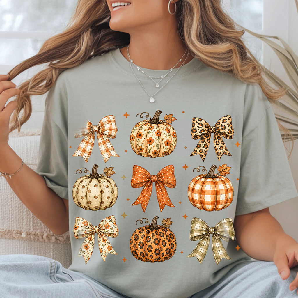 Coquette Pumpkin Harvest T-Shirt