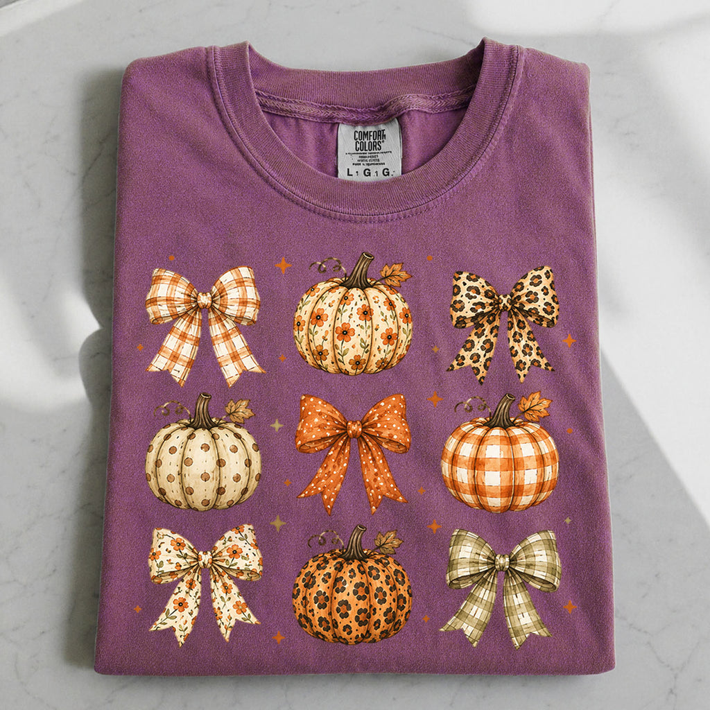Coquette Pumpkin Harvest T-Shirt