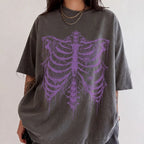 Purple Ribcage Comfort Colors T-Shirt - T-Shirt