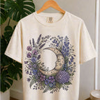 Purple Moon Floral T-Shirt