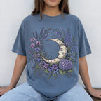Purple Moon Floral T-Shirt