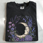 Purple Moon Floral T-Shirt