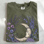 Purple Moon Floral T-Shirt
