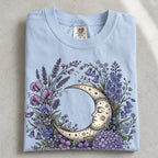 Purple Moon Floral T-Shirt