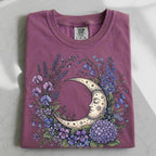 Purple Moon Floral T-Shirt