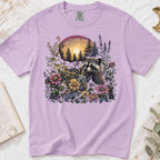 Raccoon Wildflower T-Shirt