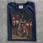 Raccoon Drinking Soda Comfort Colors T-Shirt - T-Shirt