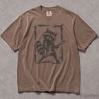 Raccoon Guitar Comfort Colors T-Shirt - Espresso / S - T-Shirt