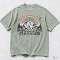Raccoon Jimothy Its Ok to Be Weird Comfort Colors T-Shirt - Bay / S - T-Shirt