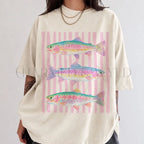 Rainbow Trout Comfort Colors T-Shirt - T-Shirt