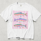 Rainbow Trout Comfort Colors T-Shirt - White / S - T-Shirt