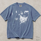 Rebel Cats Comfort Colors T-Shirt - Blue Jean / S - T-Shirt