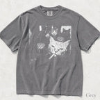 Rebel Cats Comfort Colors T-Shirt - Grey / S - T-Shirt