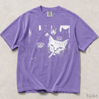 Rebel Cats Comfort Colors T-Shirt - Violet / S - T-Shirt