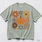 Retro Pumpkin Comfort Colors T-Shirt - Bay / S - T-Shirt