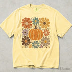 Retro Pumpkin Comfort Colors T-Shirt - Butter / S - T-Shirt
