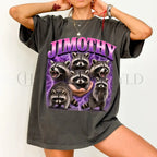 Retro Raccoon Jimothy Comfort Colors T-Shirt - T-Shirt