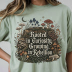 Rooted in Curiosity Rebellion T-Shirt - Bay / S - T-Shirt