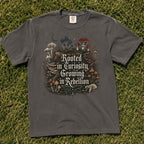 Rooted in Curiosity Rebellion Mushroom T-Shirt