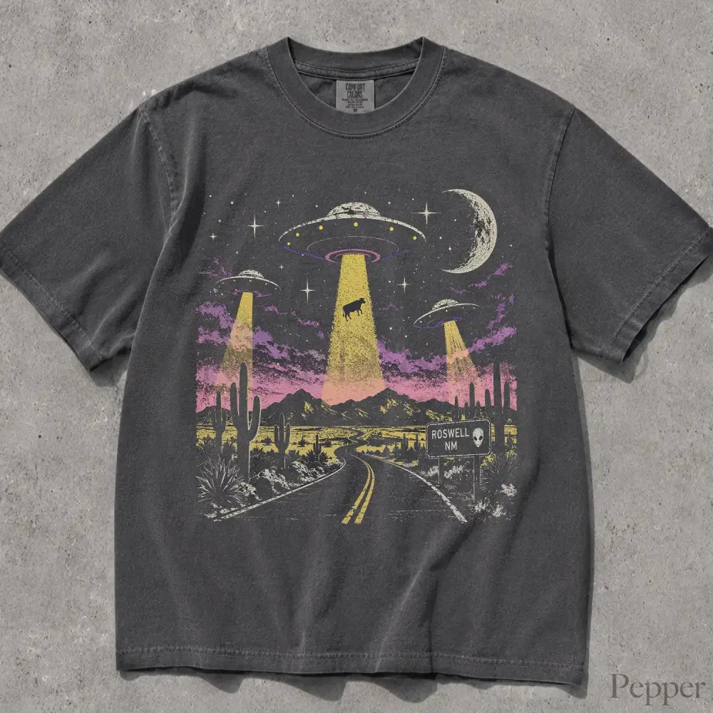 Roswell UFO Comfort Colors T-Shirt - T-Shirt