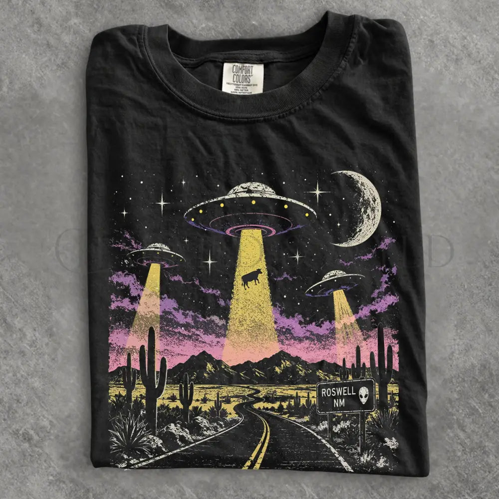 Roswell UFO Comfort Colors T-Shirt - T-Shirt